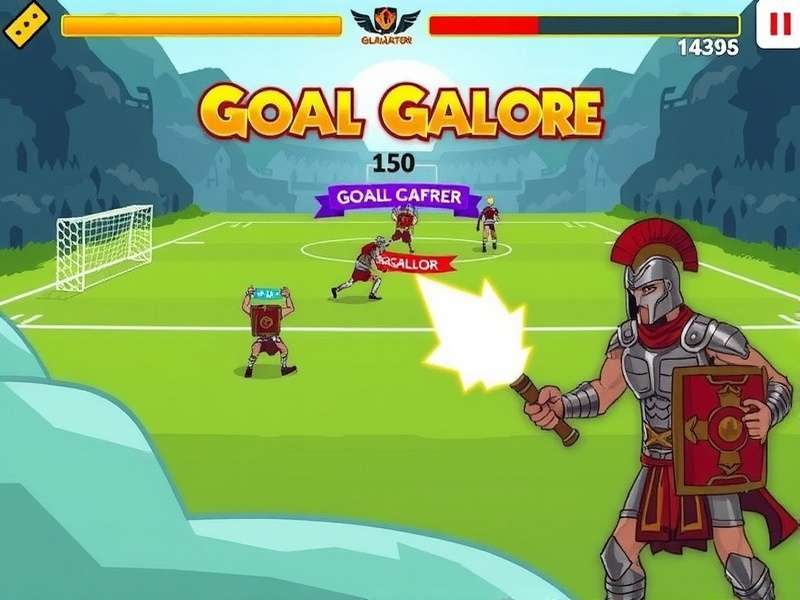 Gladiator S Goal Galore Gameplay Screenshot